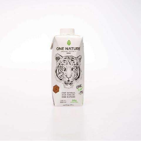 Image of Proteína orgánica One Nature bebible de Chocolate (12 piezas) - One Nature Organic