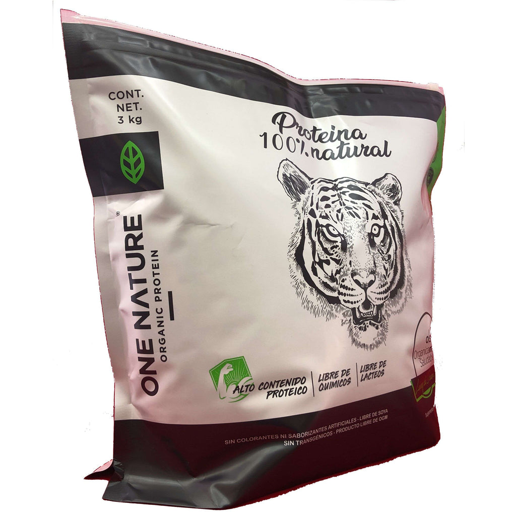 Proteína orgánica One Nature Vainilla, Chocolate, Mocha – 3kg - One Nature Organic
